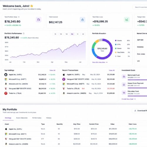 Investment (Coming Soon)