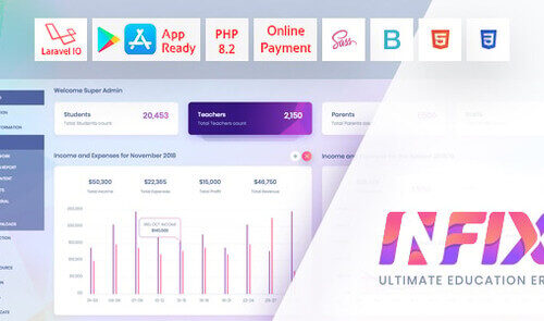 InfixEdu School ERP - Laravel School Management Software