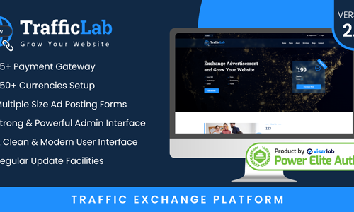 TrafficLab - Traffic Exchange Platform